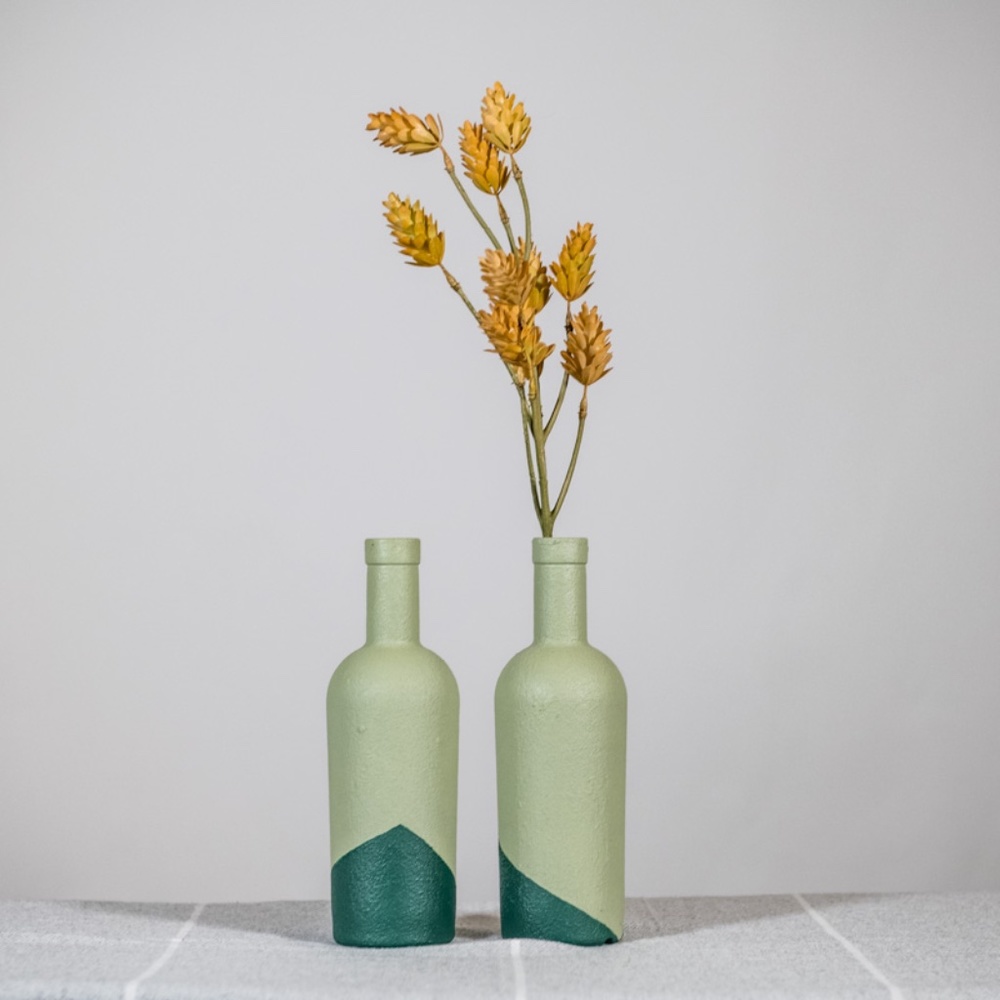 Hand Painted Textured Vases